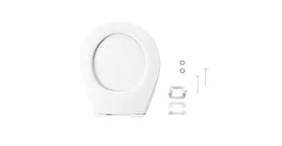 Toilet Seat & Seat Cover + Fittings