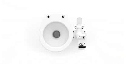 Ceramic Toilet Bowl & Pump Assembly