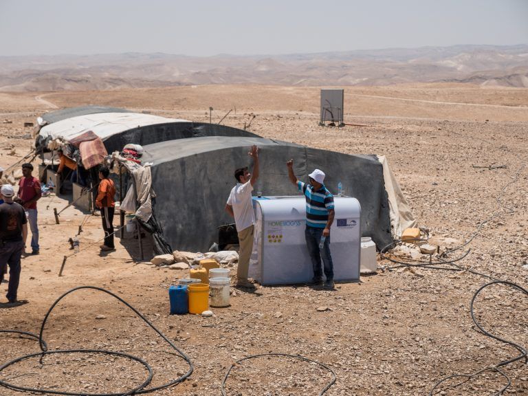 Homebiogas in rural Palestinians areas