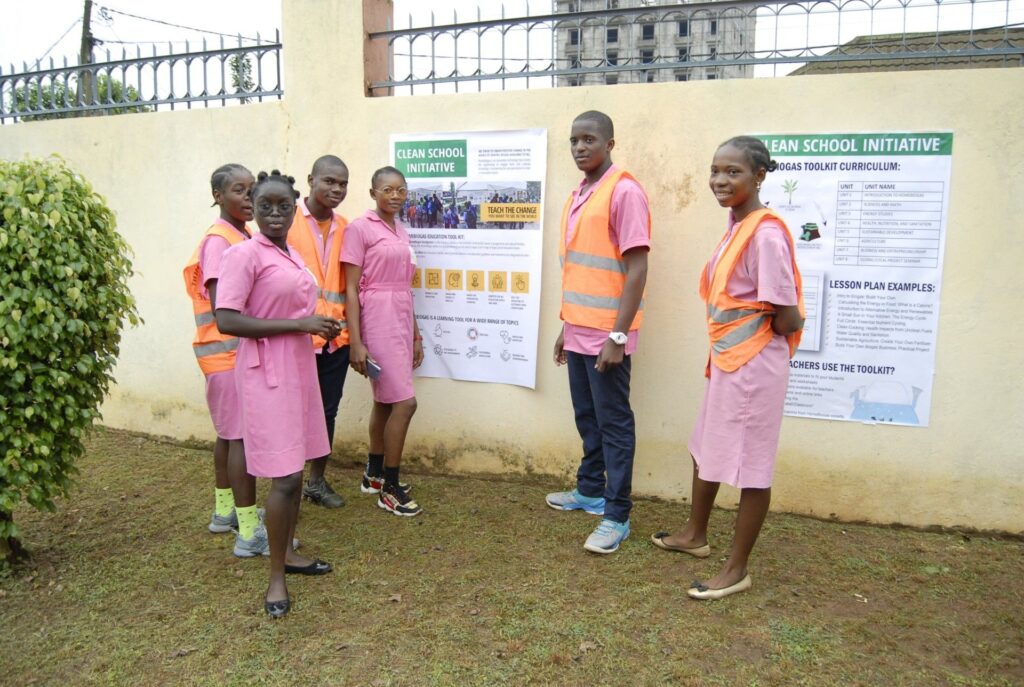 Clean school initiative in Cameroon