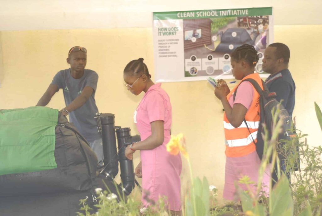 Clean school initiative in Cameroon
