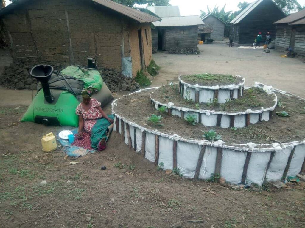 Homebiogas system in Congo