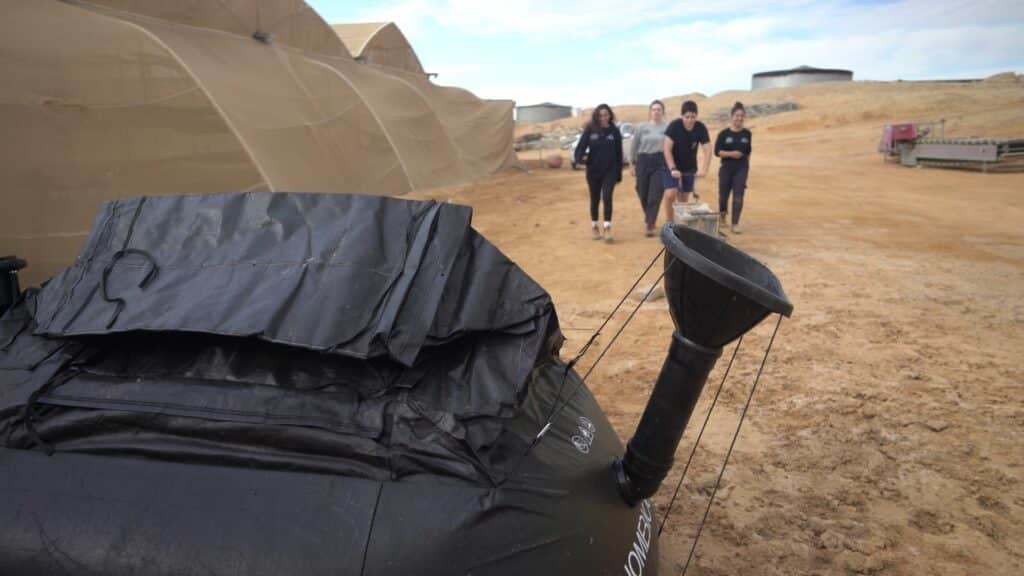 Homebiogas system in the Negev