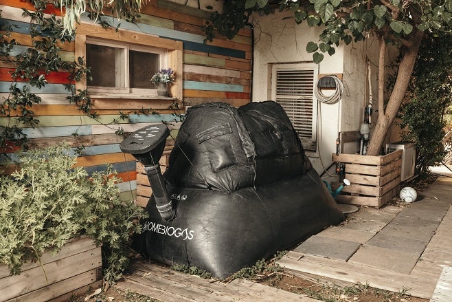 Educating and Engaging the Household. Meet HomeBiogas To Turn Your Waste Into Biogas. Kitchen waste disposal.