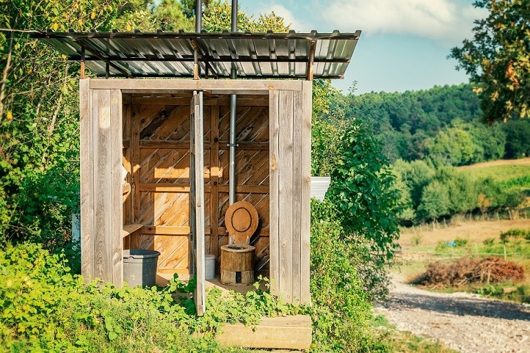 waterless toilets