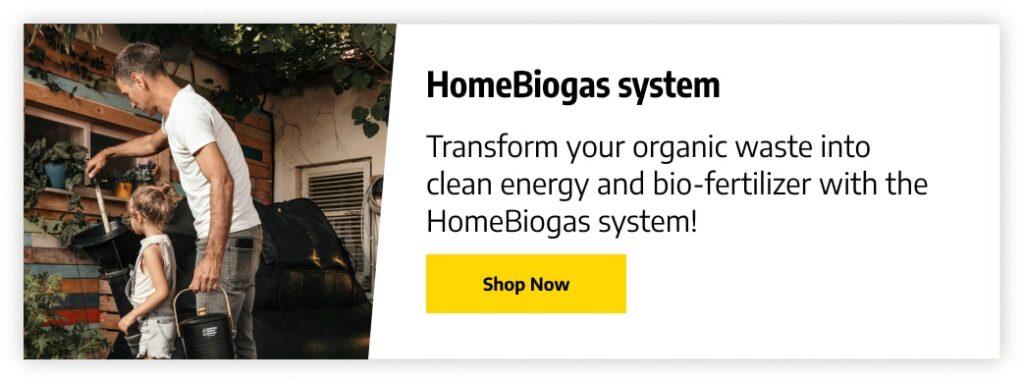 Shop for a HomeBiogas system now.