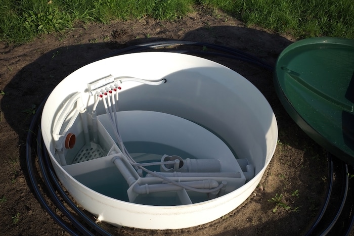 small septic system for one toilet